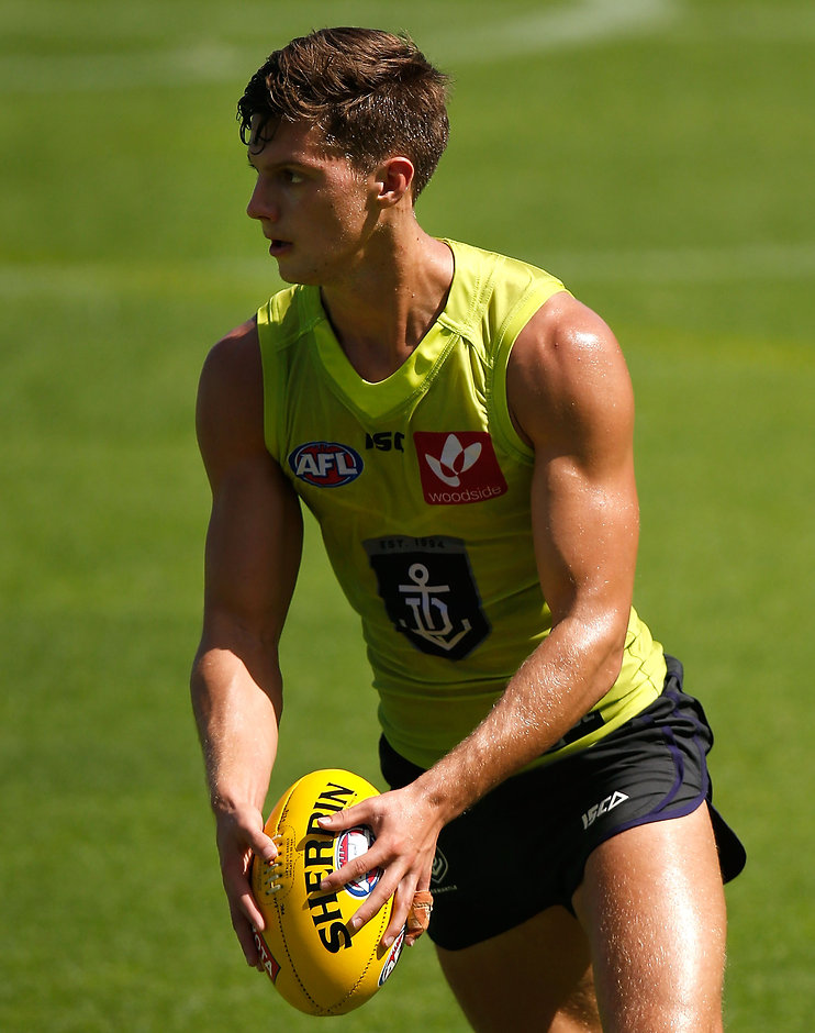 AFL 2016 Training - Fremantle 170216 Fremantle young gun Darcy Tucker - ${keywords}